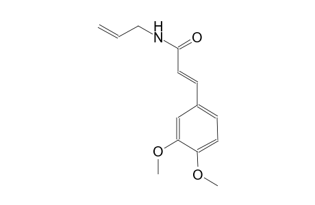 2-propenamide, 3-(3,4-dimethoxyphenyl)-N-(2-propenyl)-, (2E)-