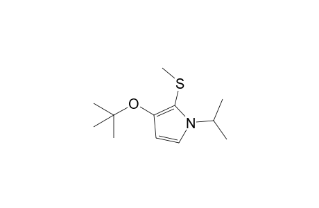 1-iso-Propyl-3-tert-butoxy-2-methylsulfanylpyrrole