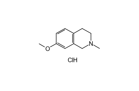 7-METHOXY-2-METHYL-1,2,3,4-TETRAHYDROISOQUINOLINE, HYDROCHLORIDE