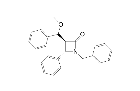 (rac)-(3,4-trans)-1-Benzyl-3-[(methoxyphenyl)methyl]-4-phenylazetidin-2-one