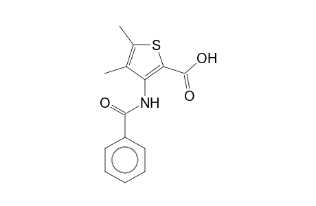 3-(Benzoylamino)-4,5-dimethyl-2-thiophenecarboxylic acid