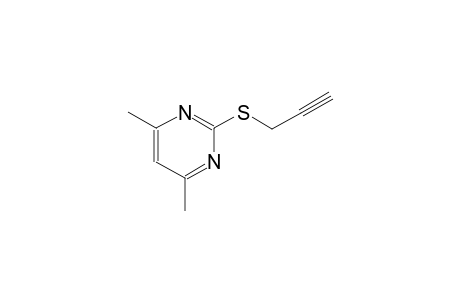 4,6-dimethyl-2-(2-propynylsulfanyl)pyrimidine