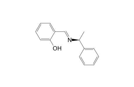 (S,E)-2-((1-Phenylethylimino)methyl)phenol