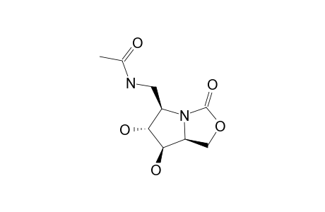 6-ACETYLAMINO-2,5-[(1-OXYCARBONYL)-IMINO]-2,5,6-TRIDEOXY-D-GLUCITOL