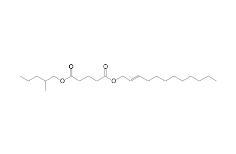 Glutaric acid, dodec-2-en-1-yl 2-methylpentyl ester