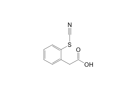 [2'-(Cyanothio)phenyl]acetic acid