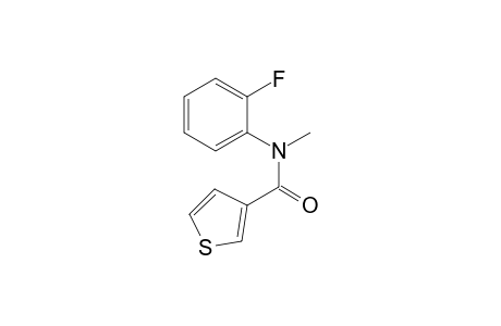 N-(2-Fluorophenyl)-N-methylthiophene-3-carboxamide