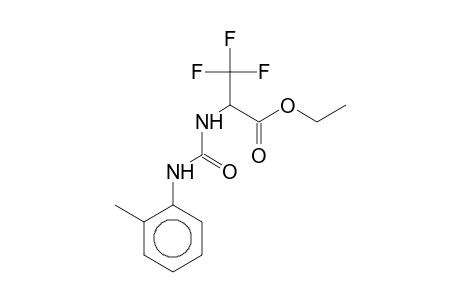 Ethyl 3,3,3-trifluoro-2-[3-(o-tolyl)ureido]propionate