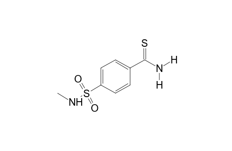 p-(methylsulfamoyl)thiobenzamide