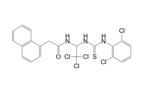 2-(1-naphthyl)-N-(2,2,2-trichloro-1-{[(2,6-dichloroanilino)carbothioyl]amino}ethyl)acetamide