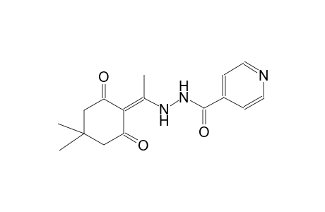 N'-[1-(4,4-Dimethyl-2,6-dioxocyclohexylidene)ethyl]isonicotinohydrazide