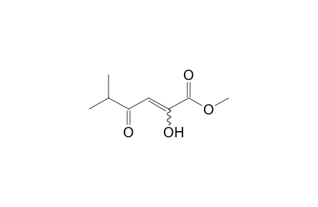 2-Hydroxy-5-methyl-4-oxo-2-hexenoic acid, methyl ester