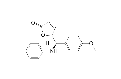 (S)-5-((R)-(4-methoxyphenyl)(phenylamino)methyl)furan-2(5H)-one