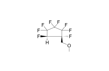 TRANS-1-METHOXYMETHYL-2H-HEXAFLUOROCYCLOPENTANE