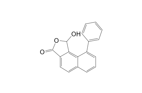 Naphtho[1,2-c]furan-3(1H)-one, 1-hydroxy-9-phenyl-