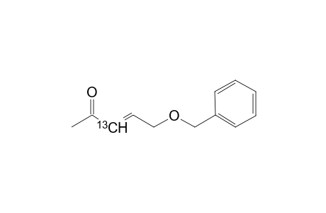[3-13C]-(E)-5-(benzyloxy)pent-3-en-2-one
