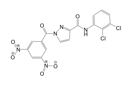 N-(2,3-dichlorophenyl)-1-(3,5-dinitrobenzoyl)-1H-pyrazole-3-carboxamide