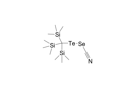 Tris(trimethylsilyl)methane-tellurenyl-selanocyanate