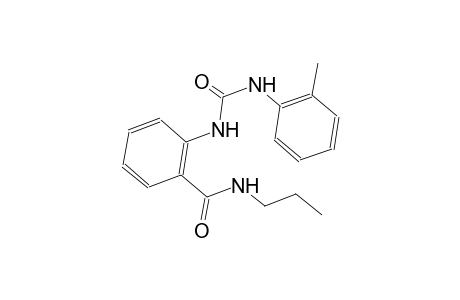 N-propyl-2-[(2-toluidinocarbonyl)amino]benzamide