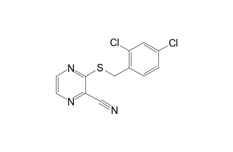 3-[(2,4-Dichlorobenzyl)thio]pyrazine-2-carbonitrile