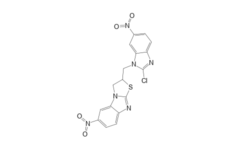 2-(2-CHLORO-6-NITROIMIDAZOL-1-YLMETHYL)-7-NITRO-2,3-DIHYDROTHIAZOLO-[1.2-A]-BENZIMIDAZOLE