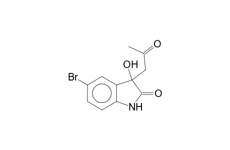 3-Acetonyl-5-bromo-3-hydroxy-2-indolinone
