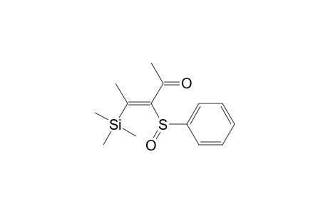 3-Penten-2-one, 3-(phenylsulfinyl)-4-(trimethylsilyl)-, (Z)-