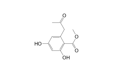 Methyl 2,4-dihydroxy-6-(2-oxopropyl)benzoate