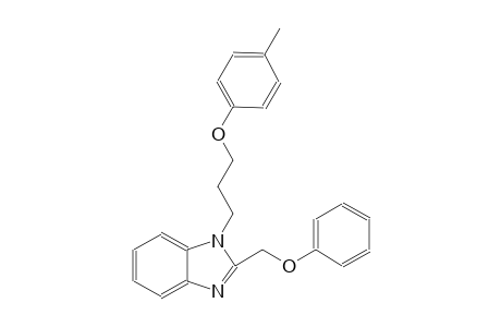 1H-benzimidazole, 1-[3-(4-methylphenoxy)propyl]-2-(phenoxymethyl)-