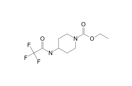 1-Ethoxycarbonyl-4-piperidinamine, N-trifluoroacetyl-