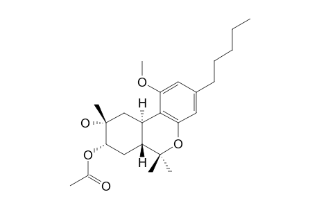 8.alpha.-Acetoxy-9.alpha.-hydroxy-hexahydrocannabinol-methylether