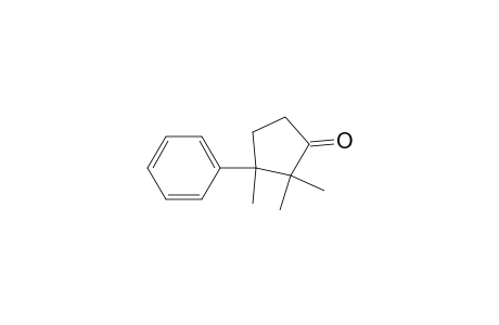 Cyclopentanecarboxylic acid, 2,2,3-trimethyl-3-phenyl-