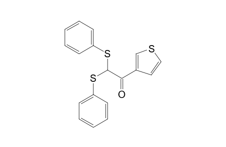 2-thiopheneglyoxal, mono(diphenyl mercaptal)