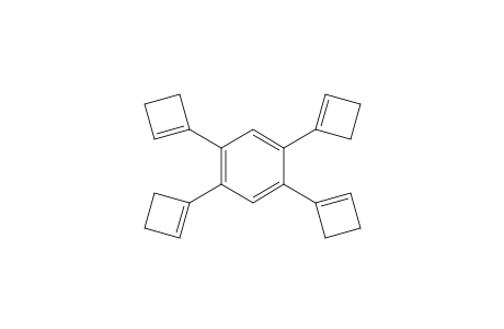 1,2,4,5-Tetra(1-cyclobutenyl)benzene