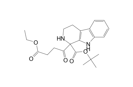 1-(t-Butoxycarbonyl)-1-(3-ethoxycarbonyl-1-oxopropyl)-2,3,4-trihydro-.beta.-carboline