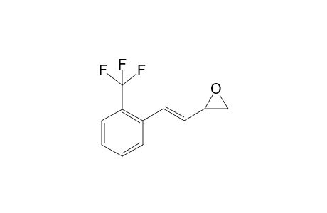 2-[(E)-2-[2-(trifluoromethyl)phenyl]vinyl]oxirane
