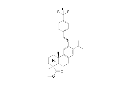 (1R,4aS,10aR)-methyl 7-isopropyl-1,4a-dimethyl-6-((E)-4-(trifluoromethyl)benzylideneamino)-1,2,3,4,4a,9,10,10a-octahydrophenanthrene-1-carboxylate