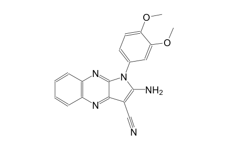 2-amino-1-(3,4-dimethoxyphenyl)-1H-pyrrolo[2,3-b]quinoxaline-3-carbonitrile