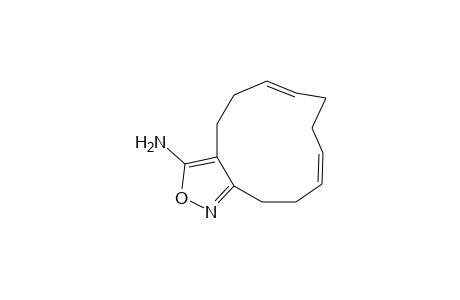 trans-6,cis-10-3-Amino-4,5,8,9,12,13-hexahydrocyclododec[c]isoxazole