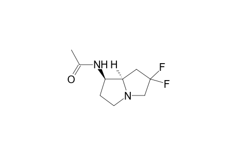 N-[(1R,8R)-6,6-difluoro-1,2,3,5,7,8-hexahydropyrrolizin-1-yl]acetamide