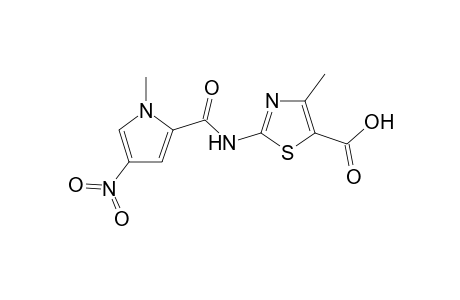 4-Methyl-2-(1-methyl-4-nitropyrrole-2-carboxamido)-thiazole-5-carboxylic acid
