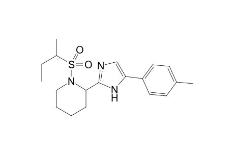 1-(sec-butylsulfonyl)-2-(5-(p-tolyl)-1H-imidazol-2-yl)piperidine