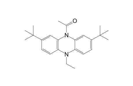 5-Acetyl-3,7-di(t-butyl)-5,10-dihydro-10-ethylphenazine