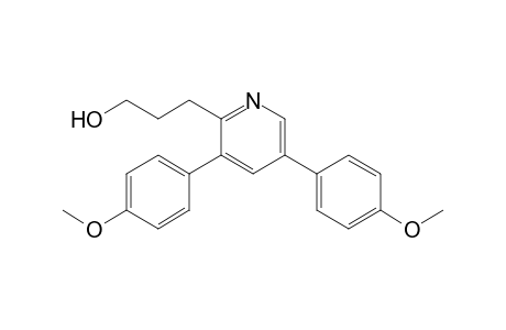 3-[3,5-bis(4-methoxyphenyl)-2-pyridinyl]-1-propanol