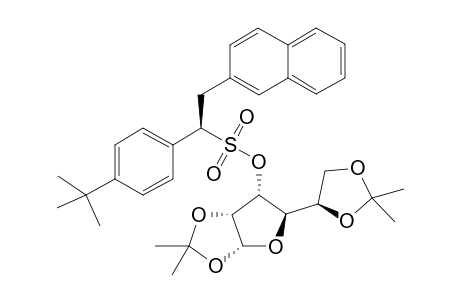 1,2:5,6-Di-O isopropylidene-.alpha.,D-allofuranose (R)-1-(4-tert-Bytylphenyl)-2-(naphthalen-2-yl)ethanesulfonate