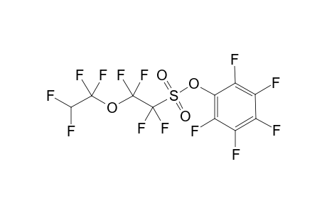 (2,3,4,5,6-pentafluorophenyl) 1,1,2,2-tetrafluoro-2-(1,1,2,2-tetrafluoroethoxy)ethanesulfonate