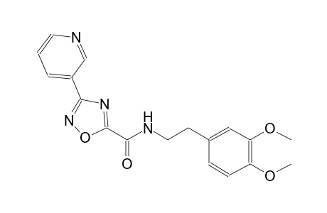 1,2,4-oxadiazole-5-carboxamide, N-[2-(3,4-dimethoxyphenyl)ethyl]-3-(3-pyridinyl)-