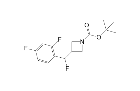 tert-butyl 3-[(2,4-difluorophenyl)(fluoro)methyl]azetidine-1-carboxylate