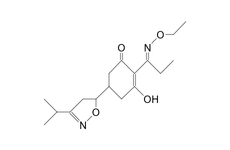 2-Cyclohexen-1-one, 5-[4,5-dihydro-3-(1-methylethyl)-5-isoxazolyl]-2-[1-(ethoxyimino)propyl]-3-hydroxy-