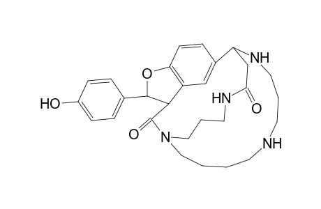 4H-1,16-Etheno-5,15-(propaniminoethano)furo[3,4-l][1,5,10]triazacyclohexadecine-4,21-dione, 3,3a,6,7,8,9,10,11,12,13,14,15-dodecahydro-3-(4-hydroxyphenyl)-
